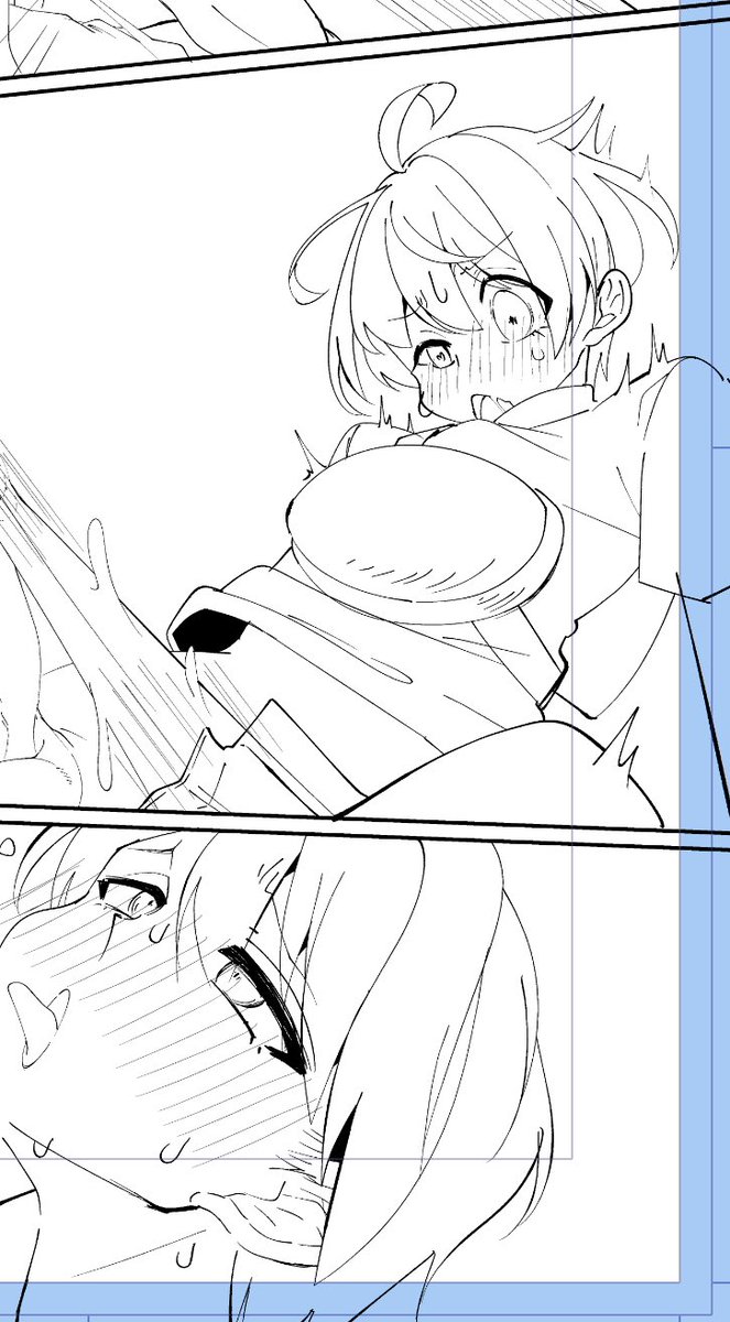 ふたなり⚠️wipです。
ふー、A🌏6話も怖かったですね…。でも先が気になるんですよー!ストレス発散もできたので頑張ります!今、FANBOX用に先日書いたメズマライザーを加筆+ネタ増やして書いてます。3連休にはあげたいですね。後、うちの子の漫画を進めてます。やっとエロいとこに入ったぞ←