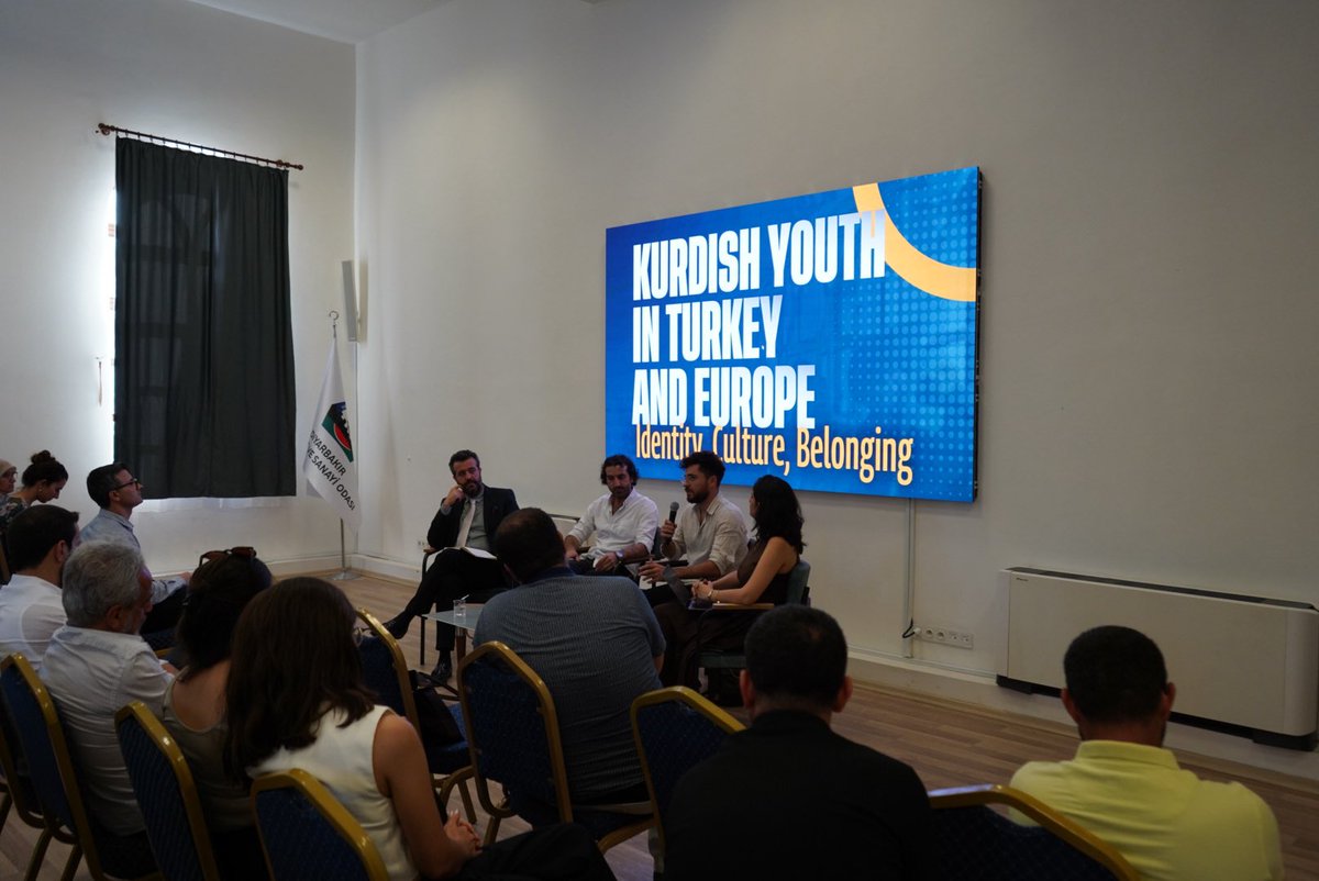 Kurdish Studies Center (KSC) (@kurdishstudiesc) on Twitter photo <a href="/DiyarTSO/">DTSO</a> <a href="/ruhavi/">reha ruhavioğlu.</a> <a href="/rberfincoskun/">Berfin Coşkun</a> <a href="/mimkurd/">M. Mashuq Kurt</a> <a href="/BritishAcademy_/">The British Academy</a> <a href="/ESRC/">Economic and Social Research Council</a> <a href="/RHUL_Law/">Royal Holloway Law and Criminology</a> <a href="/YPTurkey/">Young Peacebuilders of Turkey</a> Our public panel “Kurdish Youth in Turkey and Europe: Identity, Culture, Belonging” is now underway, with <a href="/rberfincoskun/">Berfin Coşkun</a>, <a href="/mimkurd/">M. Mashuq Kurt</a>, Dr. Barış Öktem, and <a href="/aktasbilalata/">Bilal Ata Aktas</a> sharing their perspectives on identity, participation, and belonging across different contexts.
We appreciate <a href="/DiyarTSO/">DTSO</a> <a href="/ruhavi/">reha ruhavioğlu.</a> <a href="/rberfincoskun/">Berfin Coşkun</a> <a href="/mimkurd/">M. Mashuq Kurt</a> <a href="/BritishAcademy_/">The British Academy</a> <a href="/ESRC/">Economic and Social Research Council</a> <a href="/RHUL_Law/">Royal Holloway Law and Criminology</a> <a href="/YPTurkey/">Young Peacebuilders of Turkey</a> Our public panel “Kurdish Youth in Turkey and Europe: Identity, Culture, Belonging” is now underway, with <a href="/rberfincoskun/">Berfin Coşkun</a>, <a href="/mimkurd/">M. Mashuq Kurt</a>, Dr. Barış Öktem, and <a href="/aktasbilalata/">Bilal Ata Aktas</a> sharing their perspectives on identity, participation, and belonging across different contexts.
We appreciate