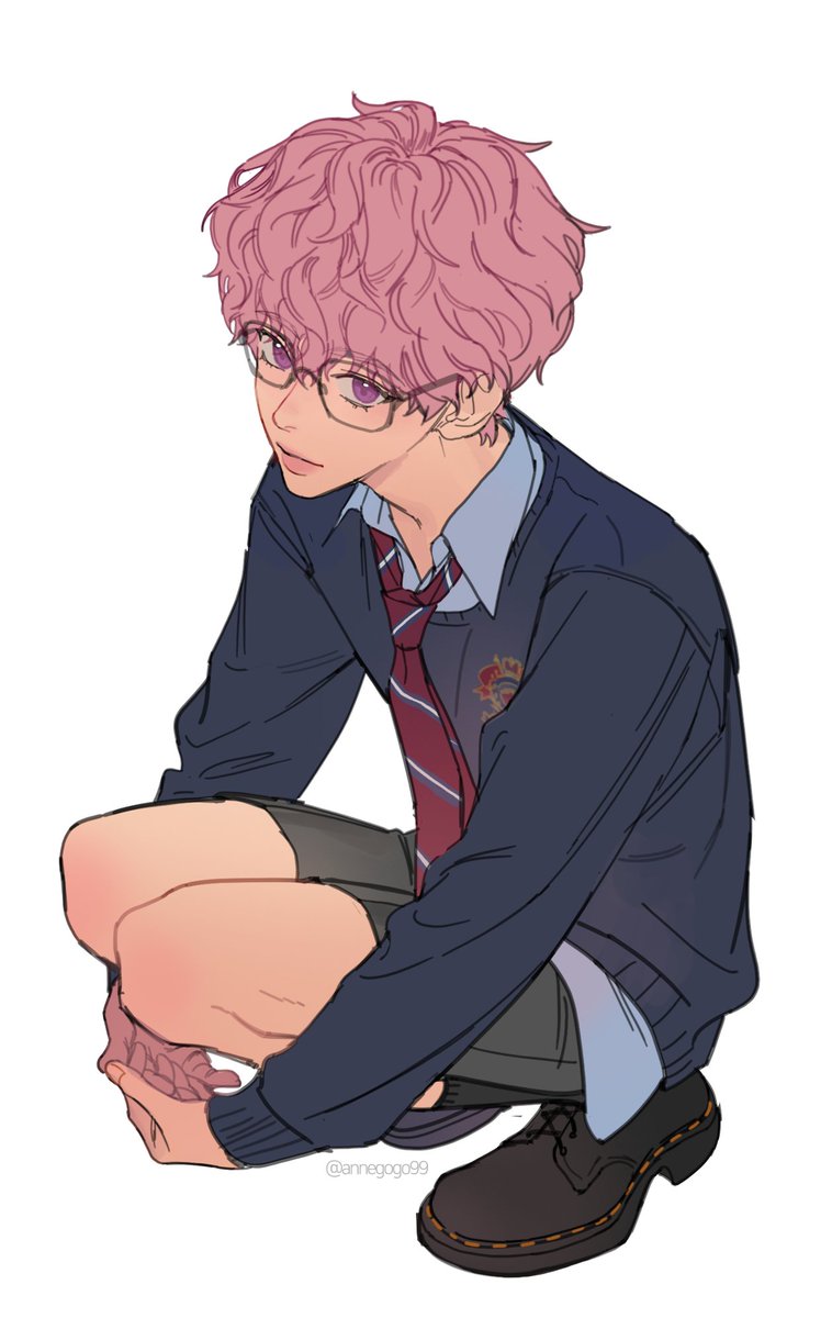 프레피룩 좋아해서 너무 씐나