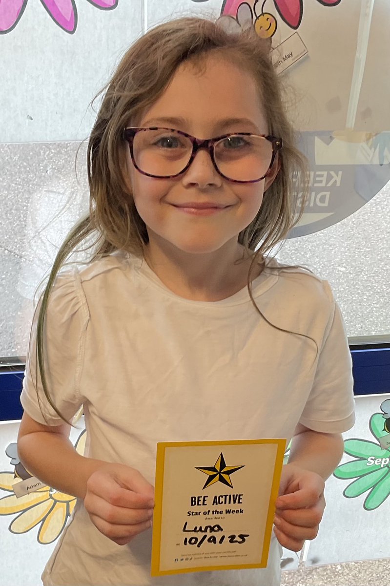 Mrs. Barrett (@barrett_kab) on Twitter photo Well-done Luna for getting the Bee Active certificate today!
<a href="/StBartsTrust/">St. Bart's Multi-Academy Trust</a> Well-done Luna for getting the Bee Active certificate today!
<a href="/StBartsTrust/">St. Bart's Multi-Academy Trust</a>