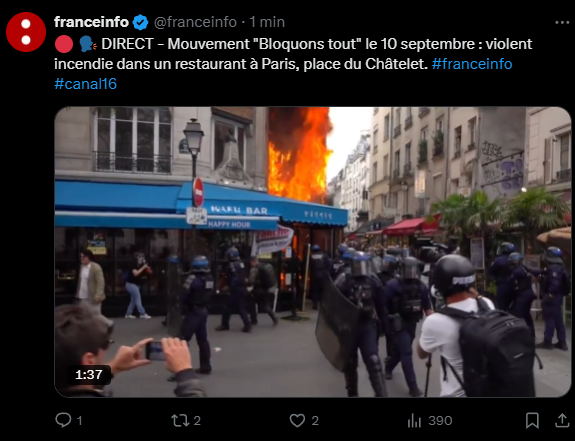 JeanVal26536332's tweet photo. En recherche d'incendie "modéré" - ça y est :  les neuneus ont "LEUR-IMAGE-TERRIBLE" de la journée à surexploiter des jours durant. #OnSEnFout !!! https://t.co/wpybjJVBPw