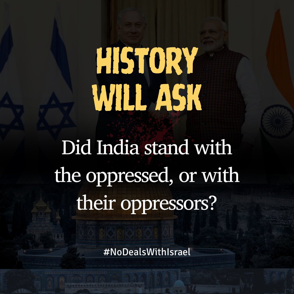 History never forgets. It remembers who defended humanity — and who abandoned it.

#NoDealsWithIsrael
#DefendHumanity