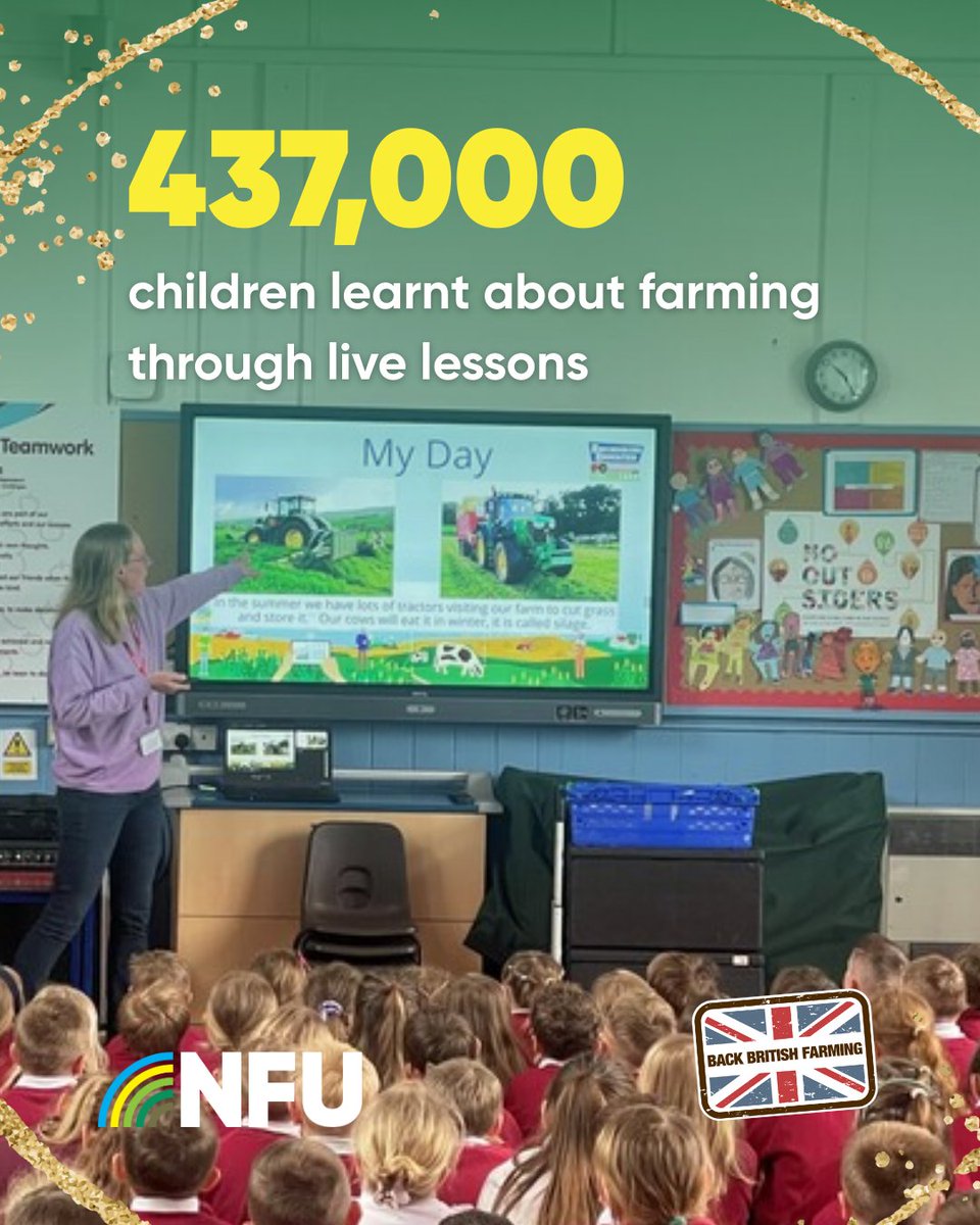 NFUtweets's tweet image. With your help, we are able to make the voice of British farmers and growers loud and clear 📢

Here are a few ways in which you've had an impact 💪

#BackBritishFarmingDay #Farmers #Growers