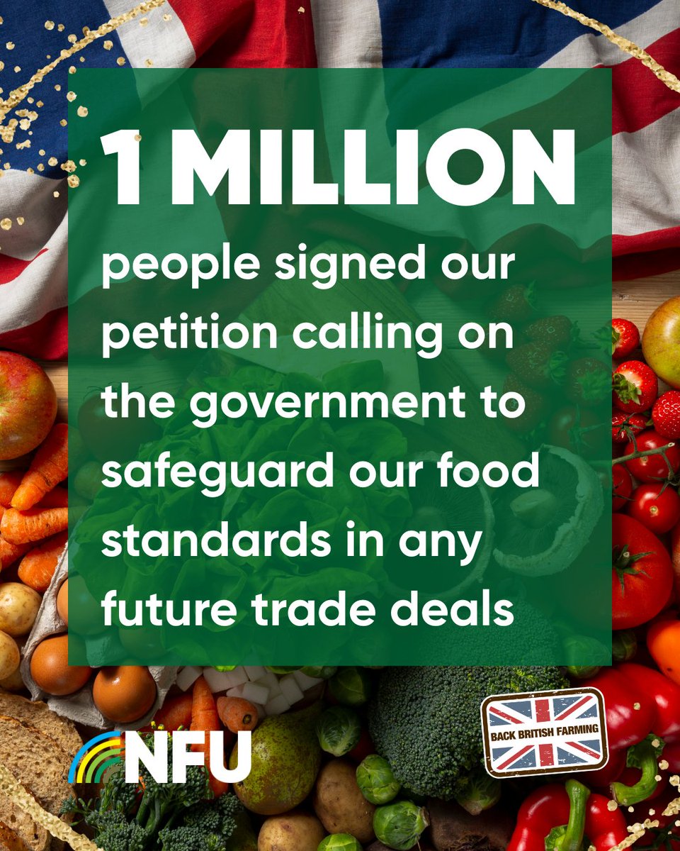 NFUtweets's tweet image. With your help, we are able to make the voice of British farmers and growers loud and clear 📢

Here are a few ways in which you've had an impact 💪

#BackBritishFarmingDay #Farmers #Growers