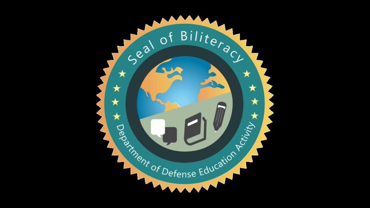 Starting in the 2025–26 academic year, the DoDEA's new Seal of Biliteracy will recognize #military-connected students fluent in both English and a second critical language. Discover how the #DoD is aligning education with #nationalsecurity priorities: dodea.edu/news/press-rel…