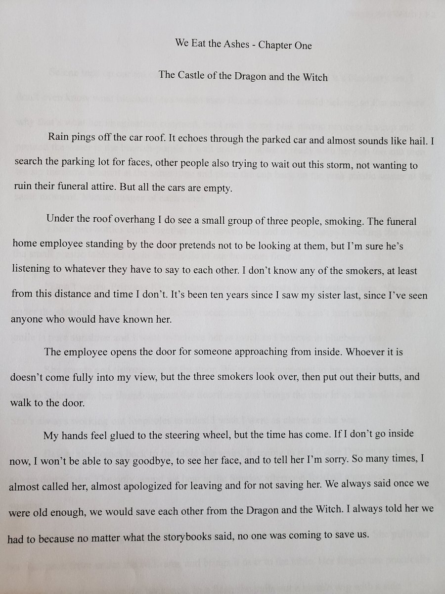 J.A. Sullivan π³οΈβπ (They/Them) (@scaryjasullivan) on Twitter photo New WIP - #amwriting π² 
I really like the title, and the chapter title, and a few of the words after that.
No idea what the plot is, vague idea of the characters, so I guess we'll just see what happens. Just feels good to be writing again π€ New WIP - #amwriting π² 
I really like the title, and the chapter title, and a few of the words after that.
No idea what the plot is, vague idea of the characters, so I guess we'll just see what happens. Just feels good to be writing again π€