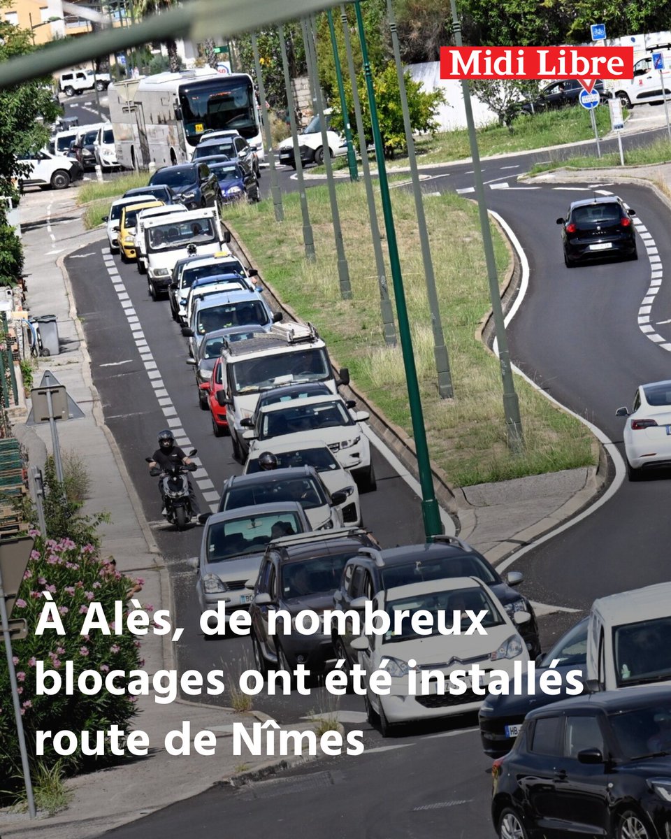 "D’ici, on ne peut pas agir sur les lieux de pouvoir" : à Alès, de nombreux blocages ont été installés route de Nîmes
➡️ l.midilibre.fr/LaIG