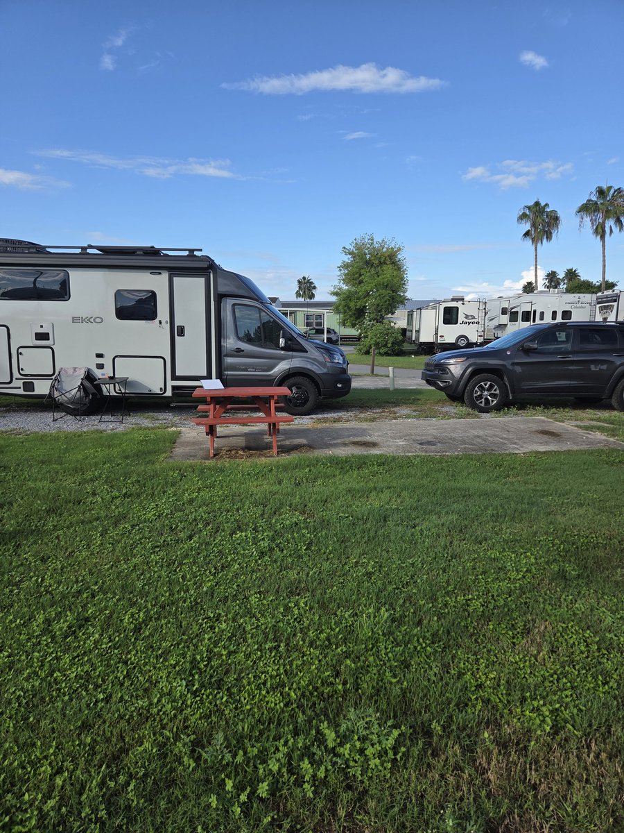 Current situation..Brownsville Texas. Started from home in Florida