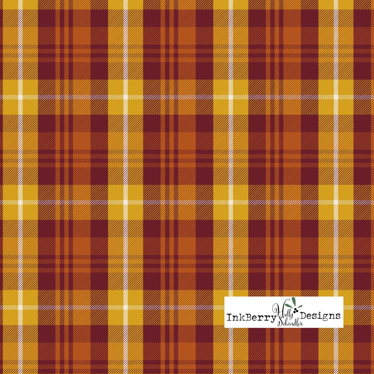 holly_schindler's tweet image. For the last #spoonflowerdesignchallenge, I whipped up a tartan plaid using fall chrysanthemum colors. Now I want to use this color palette for the latest garden challenge. Hmmm... #patterndesign #surfacepatterndesign #fallvibes