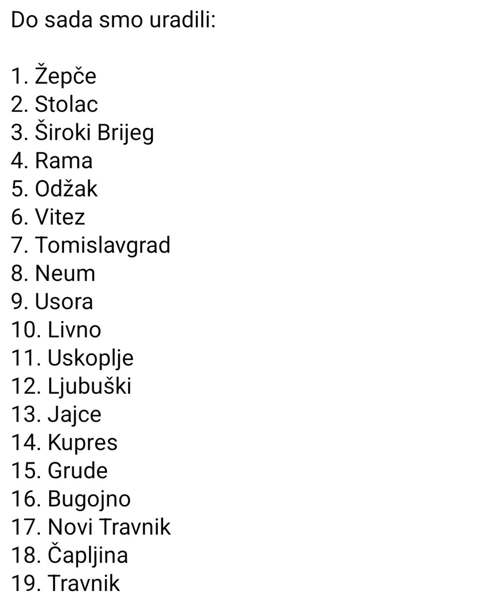 opremaHB's tweet photo. Kreševo zatvara seriju majica 🇭🇷 Dosad 23 mjesta, a od 1.10. mijenjaju se cijene. Ostali dizajni i dalje dostupni. #vivaHercegBosna https://t.co/W7vdr87WYu