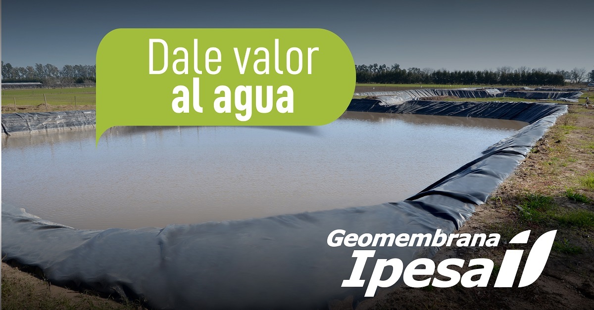 ¿Sabías que Ipesa también produce geomembranas?

📍Se trata de un insumo fundamental para la impermeabilización de canales de agua, construcción de represas de almacenamiento, aislamiento de piletas de tratamiento de efluentes, construcción de lagunas o embalses, y más!