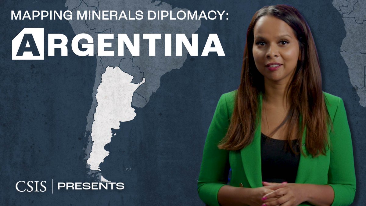 A new episode of Mapping Minerals Diplomacy is out—this time spotlighting Argentina. With world-class reserves of copper and lithium, Argentina is fast becoming one of the most dynamic frontiers for critical minerals—and could soon power the next wave of AI data centers.

In this