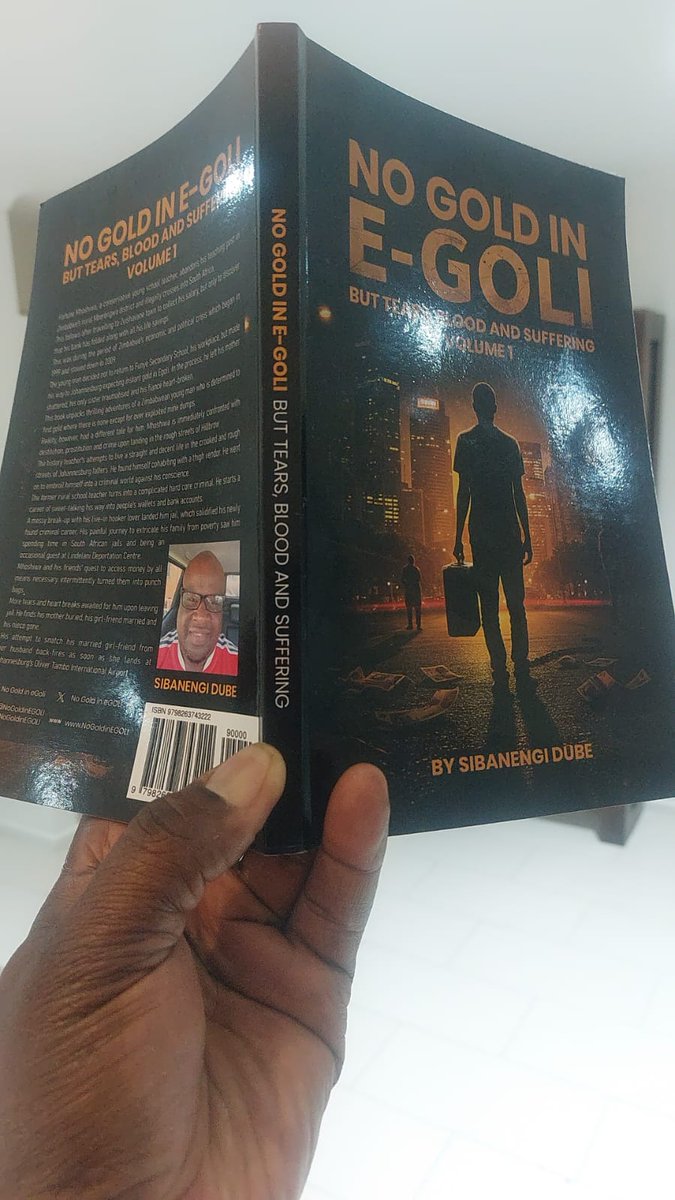 sibadube's tweet photo. Read this book first before straying in Mzansi. No Gold in eGoli now available on Amazon https://t.co/aPFNJn83za