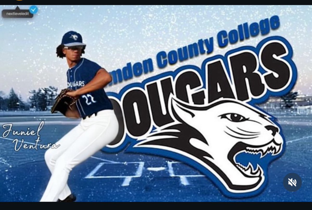 Congrats to Juniel Ventura! We are extremely happy for him, his hard work and unmatched dedication was just rewarded. Congrats the Cougars are getting a true leader on their pitching staff.