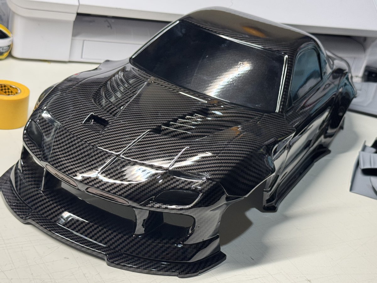 ラジコンボディ パンドラRC カリーナ ヨコモロンシャン ホイール付き ラジコンボディ パンドラRC カリーナ ヨコモロンシャン ホイール