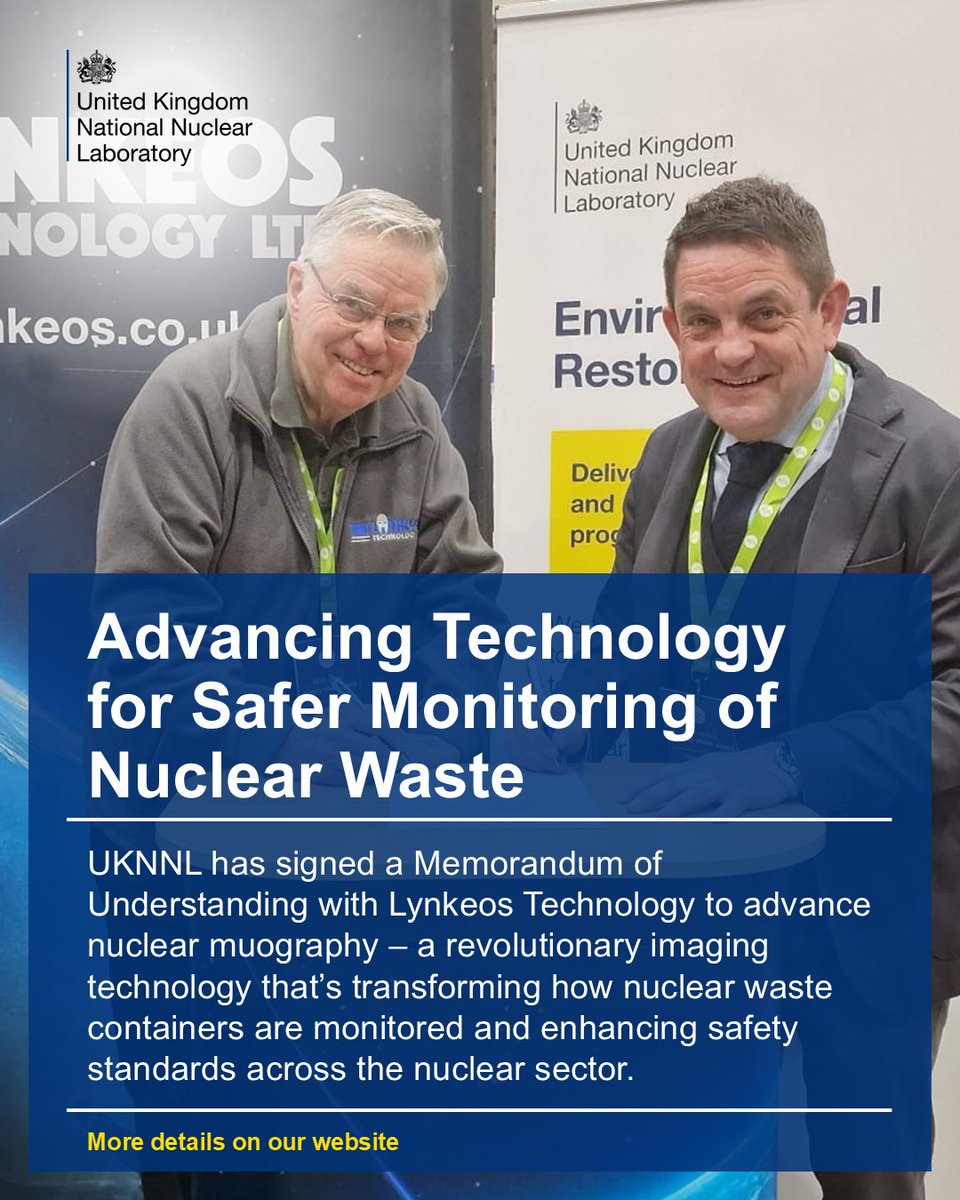 United Kingdom National Nuclear Laboratory tweet media