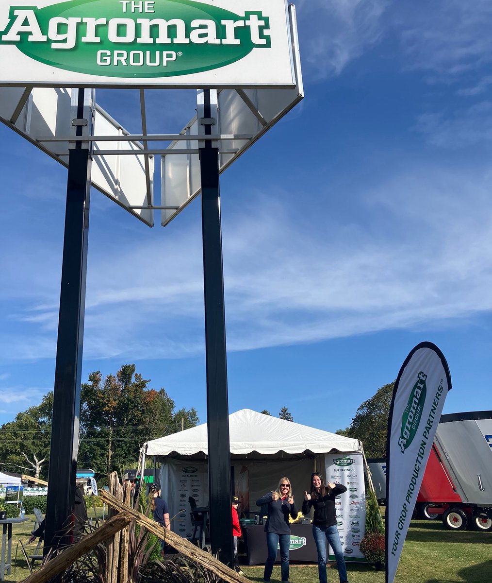 Jess and Khloee are at the farm show.  Stop by the Agromart Booth and say Hi! 👋