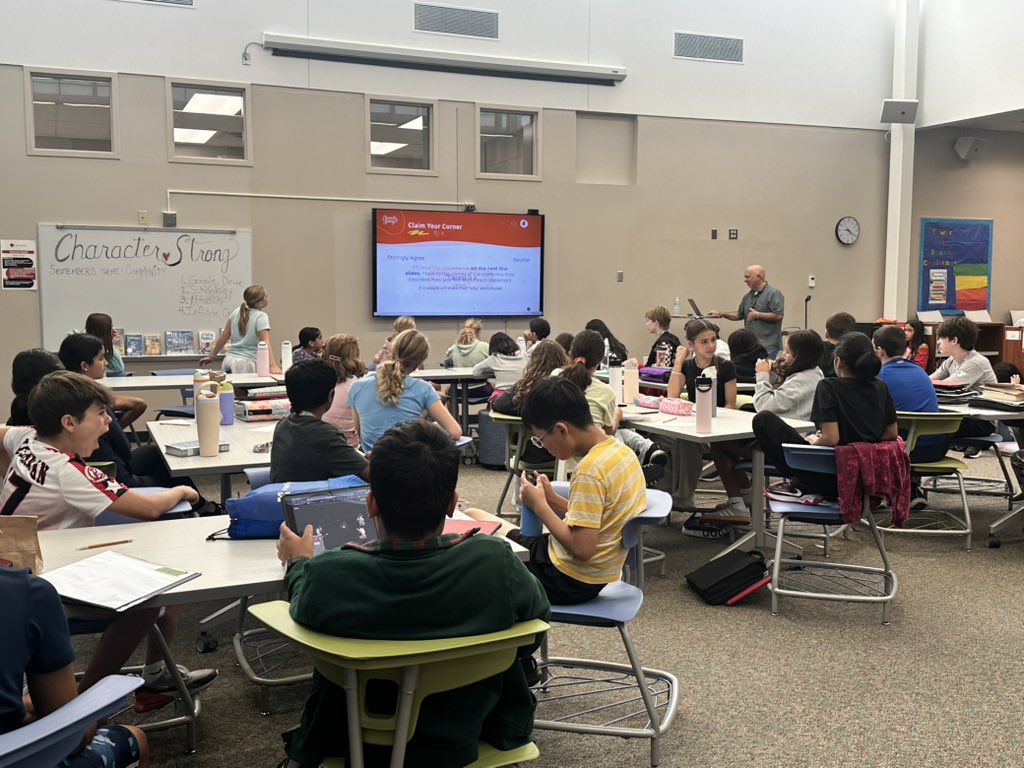 Station Middle School (@stationms220) on Twitter photo Today’s <a href="/CharacterStrong/">CharacterStrong</a> lesson: community! Students learned how small acts of kindness make a big impact. Today’s <a href="/CharacterStrong/">CharacterStrong</a> lesson: community! Students learned how small acts of kindness make a big impact.