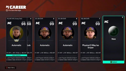 TheGmFloss's tweet photo. Selling Xbox Account ‼️
Starter 5 40%
2.3M Vc
6 Max Guard Builds/All Heights
12 Cap Breakers 
Level 40 Pro Pass

#2k26Acc #2k26 #SellingAccount #NBA2K26 #AccPlug https://t.co/gAB1Ys9VSv