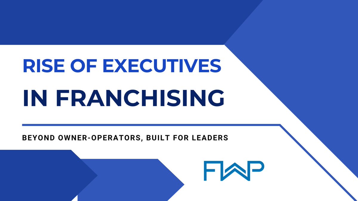 franwealth's tweet photo. Think franchising is only for hands-on operators? Not anymore.
Executives are using their leadership skills to build wealth and freedom through modern franchise models.
Read why 👉https://t.co/vqXQ5gLWpS

#Entrepreneurship #businessowner #franchising https://t.co/lbdEfx1Xrh