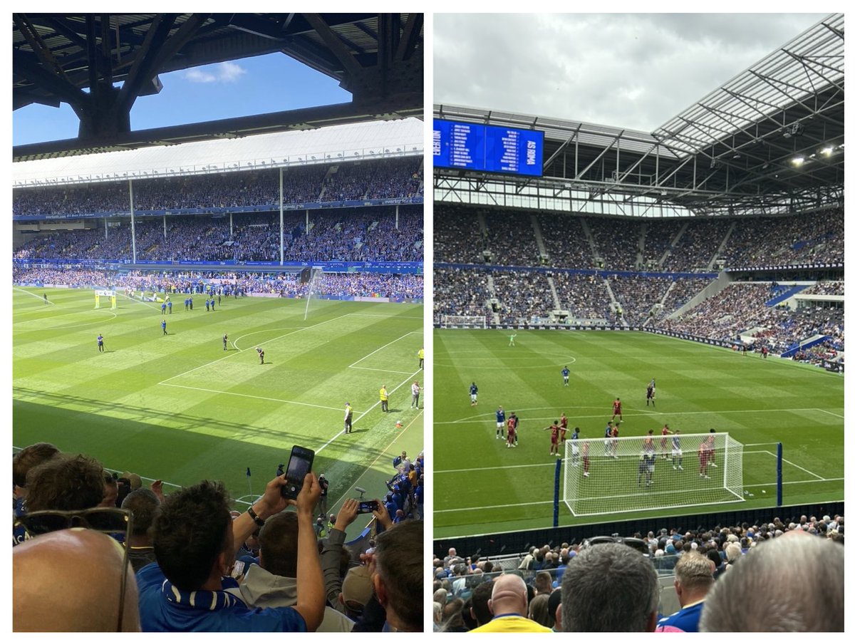 Adamski1's tweet photo. ⁦@Everton⁩ Upper Bullens and Lower North Stand https://t.co/OLsvaAl1bu