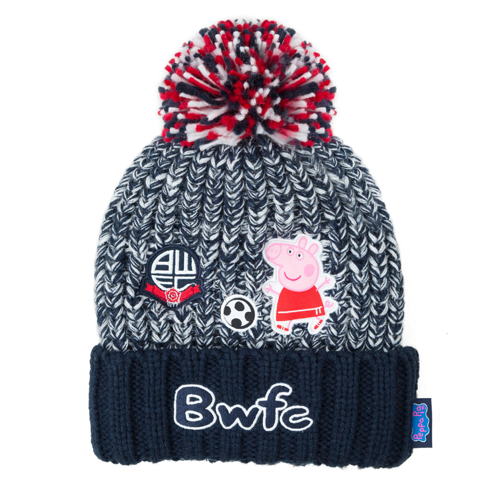 New in! 🐷❄️

This Peppa Pig x BWFC bobble hat is perfect for little Wanderers this winter 🔵⚪️

Shop online and in-store: bit.ly/3HV49EC

#BWFC