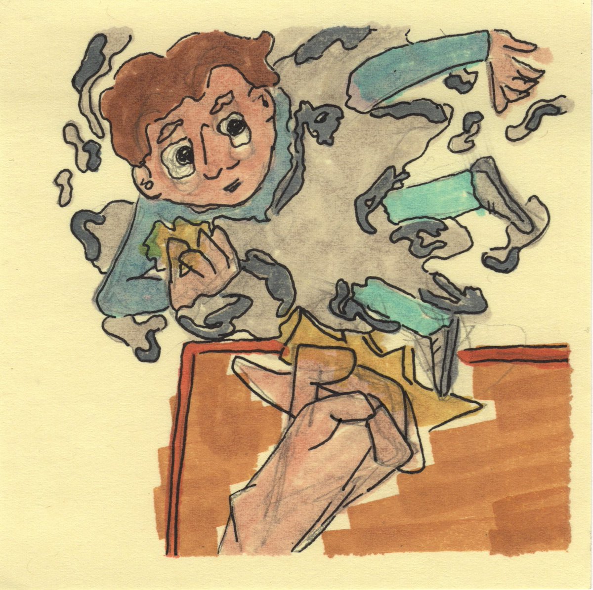 GM GM! 

Imagination, it's a reason why some people create or build  or play an instrument.

Yet this is something we sacrifice to more convenient cheap enjoyment. Don't lose that spark keep it alive 🥰

Anyhow I have always loved nightcrawler in X-men 💨 this is inspired by him