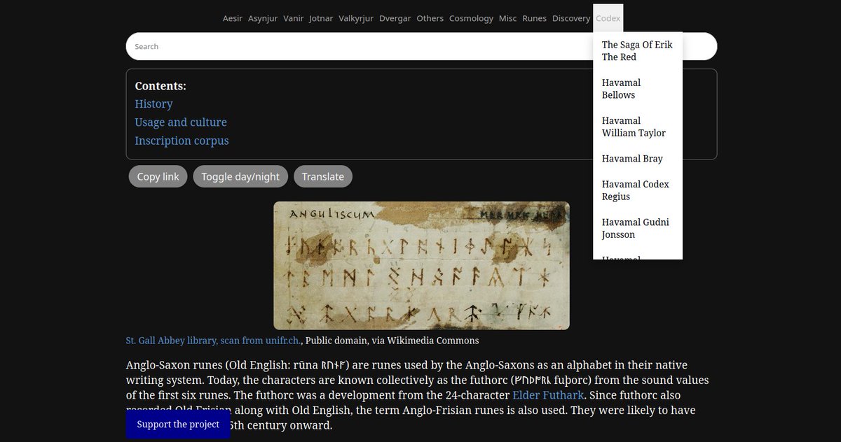 Whether you're looking to increase your knowledge, or are simply looking for something to read, we've got you covered.

Check out our new Valhalla site, search and discover hundreds of articles, including gods, Hávamál translations, runes, and more: valhalla.macbeibhinn.scot/?id=aslaug