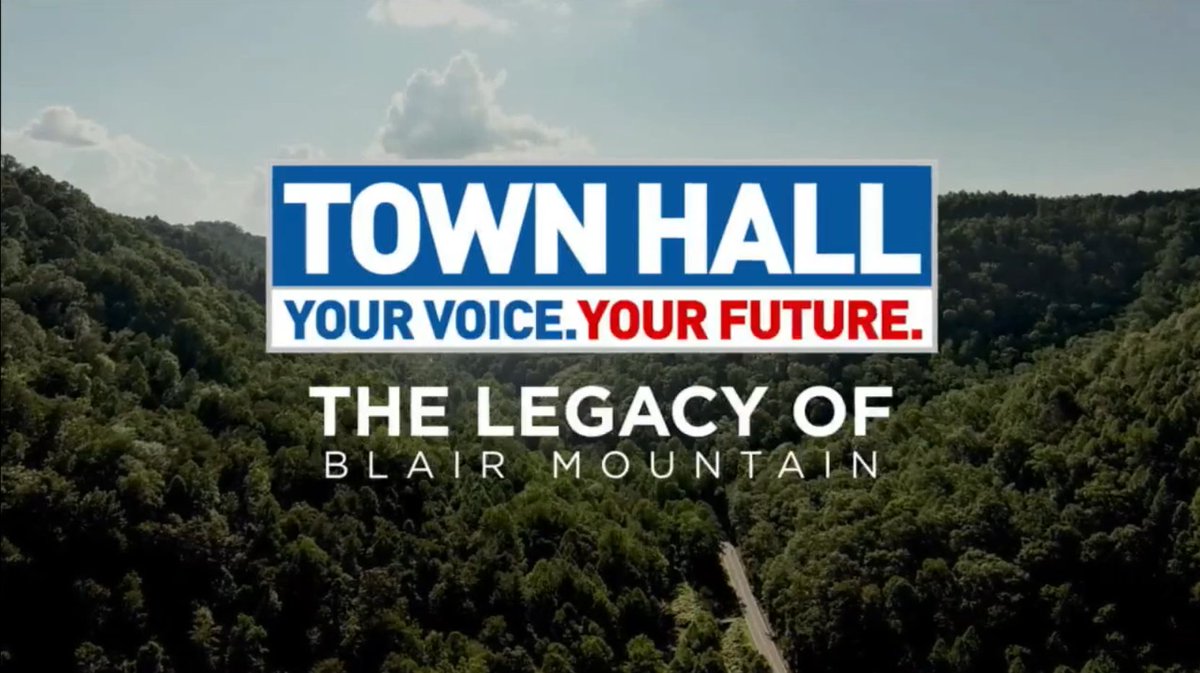 If you missed our town hall discussion this morning with some of the cast and crew behind our documentary, "The Legacy of Blair Mountain," you can watch the full video here >> bit.ly/4pgod55