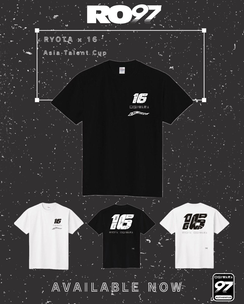 Tシャツデザインさせてもらいました！

日本GP来る人も来れない人も、これ着て羚大応援しましょう！！
僕は黒派です！

#デザインはお風呂で思いついた 

↓👇🏻↓
ryota97.designstore.jp/search.php?typ…