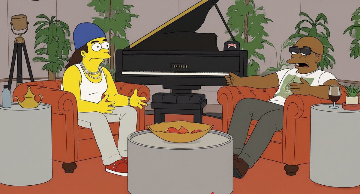 gemcityx's tweet photo. So I guess The Simpsons called this one too? #youngthug #wunna #gunna https://t.co/KptybIp5up