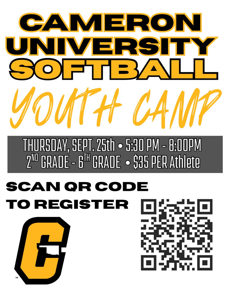 Cameron University Softball tweet media