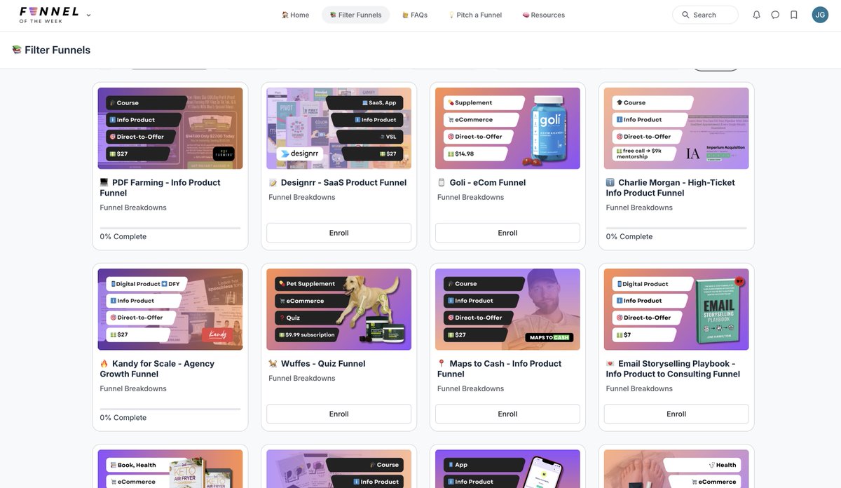 Does money twitter know about Funnel of the Week?

My go to swipe file for awhile now.