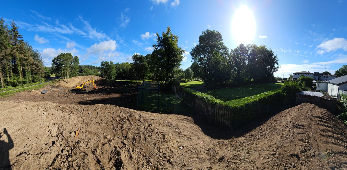 Ground broken on new short game area <a href="/CourtownGC/">Courtown Golf Club</a>  landscaping by <a href="/DARGolf_/">DARGolf Construction</a>