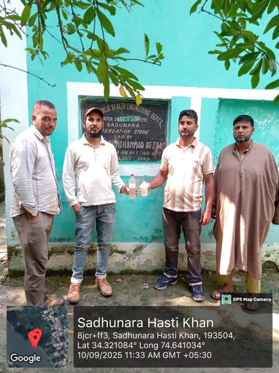 Continued comprehensive efforts by Sumbal Lab to ensure safe &amp; portable drinking water for all under Jal Jeevan Mission.
🔬 Regular sampling &amp; monitoring
💧 Regular quality checks
👨‍🔬 Teamwork for healthier communities
#JJM #HarGharJal #WaterForAll