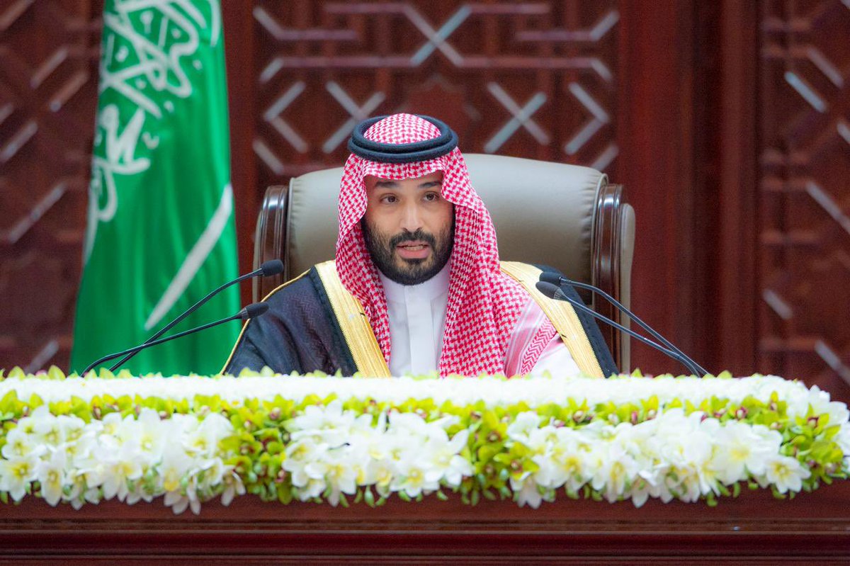 مالك الروقي (@alrougui) on Twitter photo يجب إيقاف وردع جرائم الاحتلال المزعزعة لأمن المنطقة 
- الأمير محمد بن سلمان قبل قليل في كلمة أمام مجلس الشورى السعودي يجب إيقاف وردع جرائم الاحتلال المزعزعة لأمن المنطقة 
- الأمير محمد بن سلمان قبل قليل في كلمة أمام مجلس الشورى السعودي
