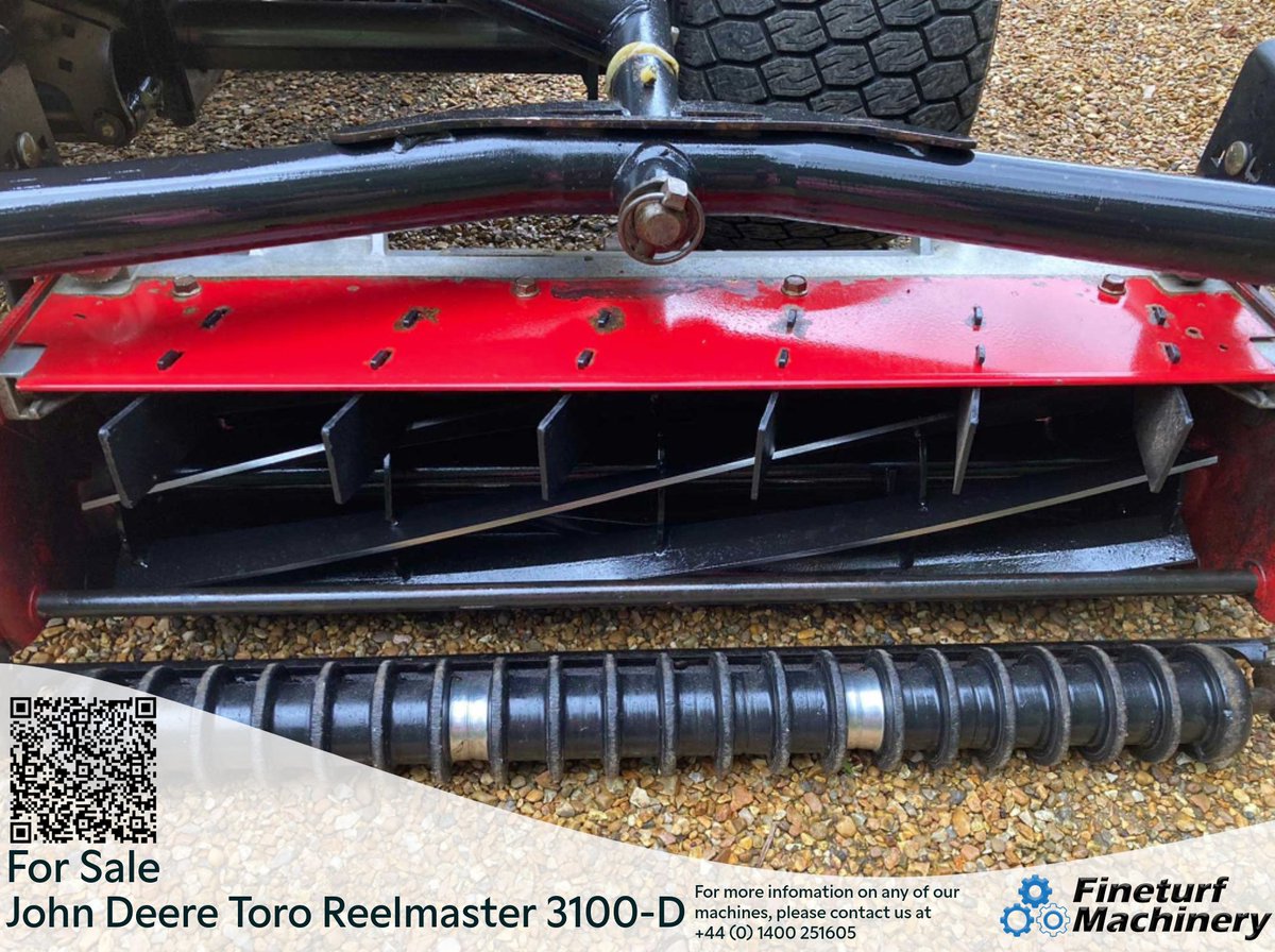 For Sale: Toro Reelmaster 3100-D 

Learn more about this machine: fine-turf.co.uk/groundcare-mac…

For more information contact us at +44 (0)1400 251605  #golfcoursemaintenance #Toro