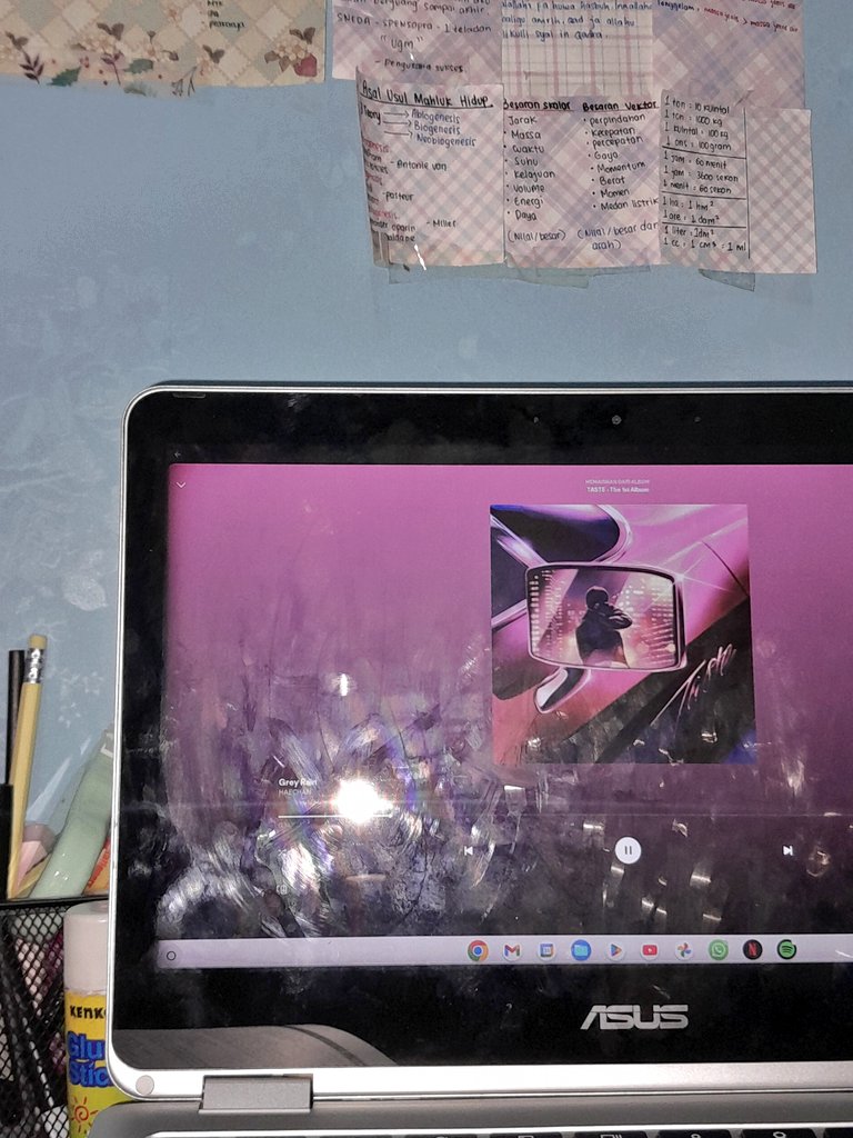 keyiraee's tweet image. ael's today progress 📖⚗️💭

hari ini aku belajar pewarisan sifat hehe! Ternyata seru banget 🧸🤸‍♀️ enjoy dan asik banget 🪀🧬💭 aku juga belajar bindo sebentar sih 😆 btw aku sambil dengerin haechan solo! 🧸🤸‍♀️🩷 rest well all 💤