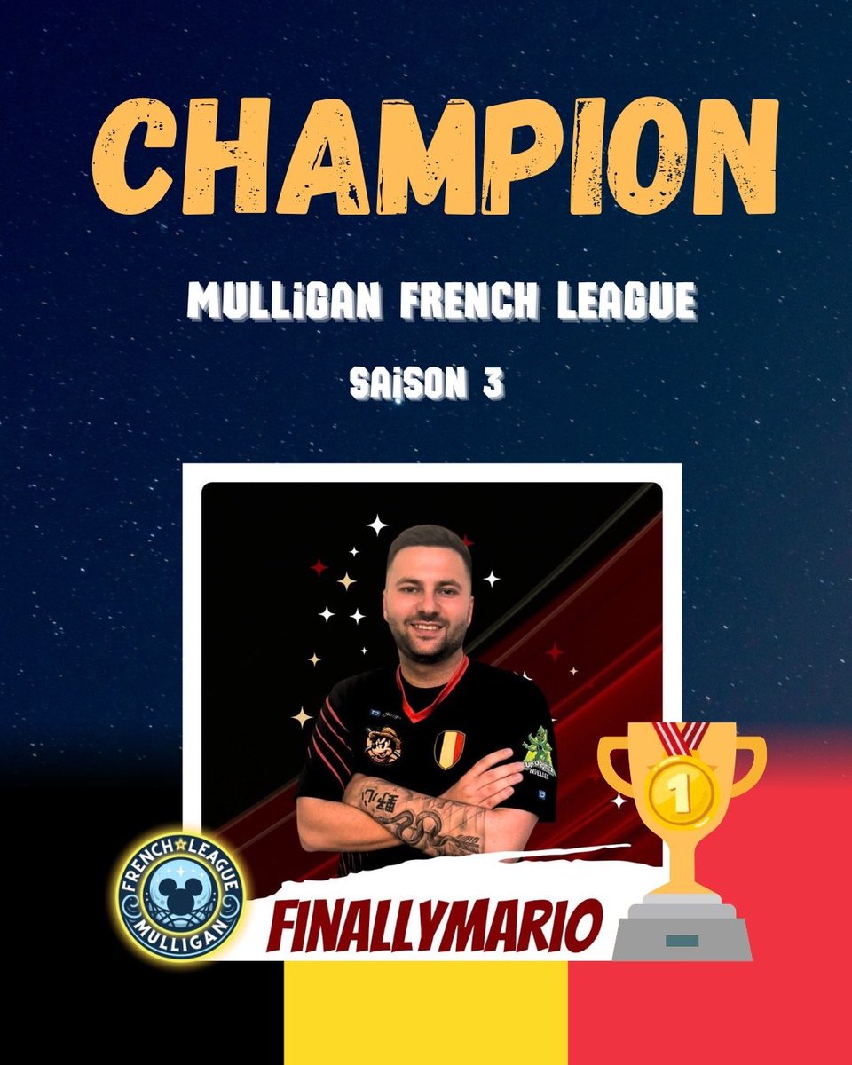 MFL SEASON 3 WINNER 🥇🏆
Great performance to conclude the last competition before the rotation
Finally 100% focus on the new chapter 💪