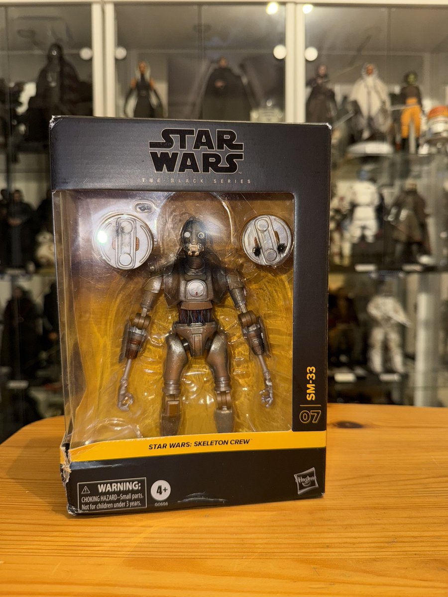ThomasStorai's tweet image. I received SM-33 🙌🙌

Come on Hasbro, give us more #SkeletonCrew figures 🙏🙏🙏