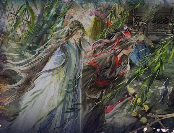 SWUIBIAN's tweet photo. new official mdzs illustrations!

the elegance in Changyang’s art is unmatched, truly worthy of an exhibition 😭 https://t.co/kfOTcNPB1a