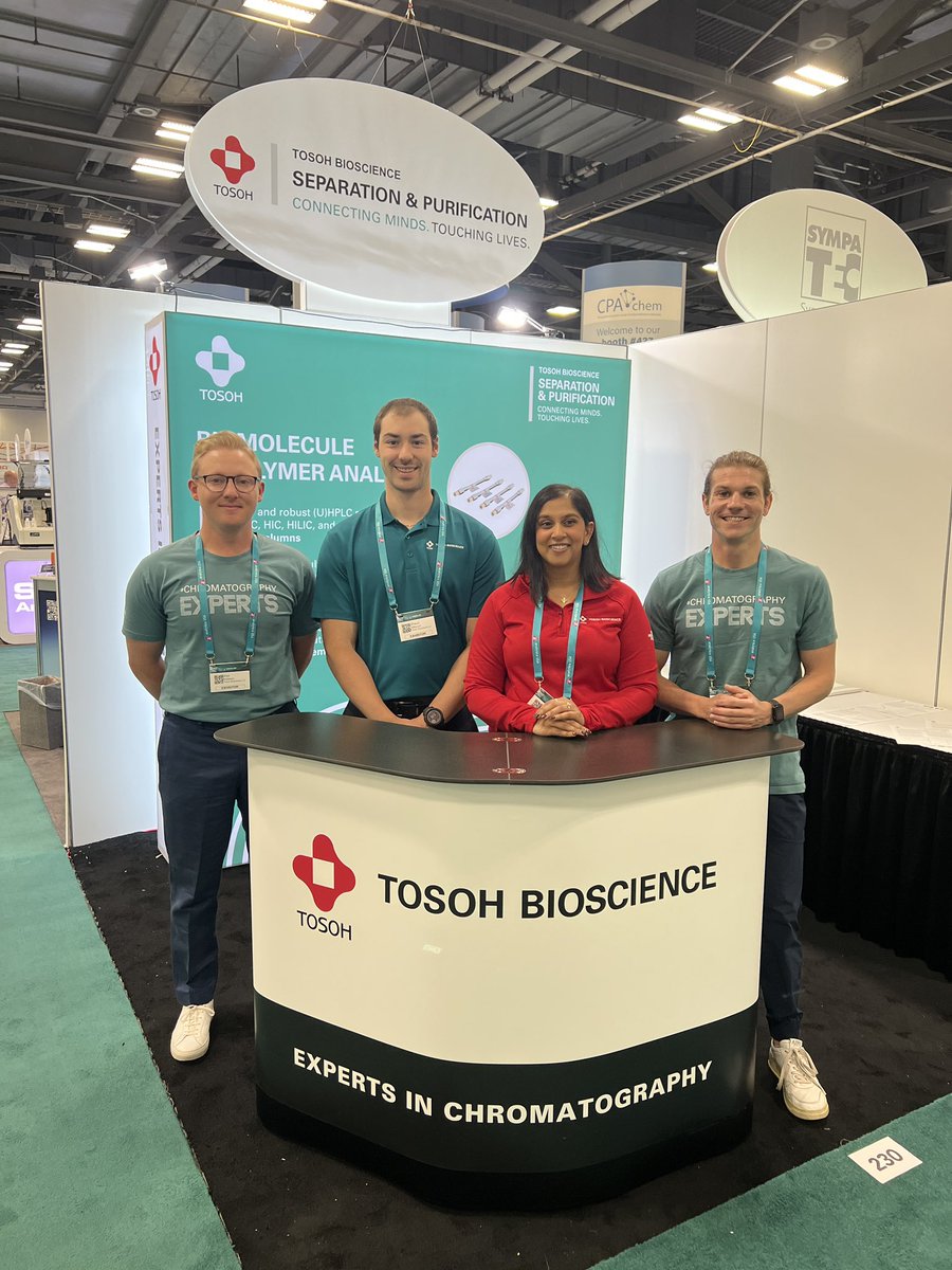 TosohBio's tweet image. 📍 Meet the Tosoh team at booth 230 during #AnalyticaUSA in Columbus, Ohio! Connect with our #ChromatographyExperts through September 12th to discover how we can support your analytical development needs.