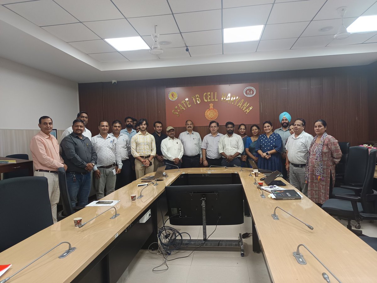 10 Sep, 25, PPSA launched in District Panchkula to strengthen TB care &amp; align with private providers. The initiative ensures early diagnosis, timely treatment, adherence support &amp; better patient-provider linkages #TBMuktBharat <a href="/TbDivision/">Central TB Division | #TBMuktBharat</a>
<a href="/khpt4change/">KHPT</a> #khpt4change #TBMuktHaryana