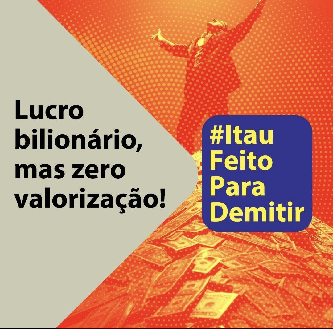 JArajo591171's tweet photo. #ItaúFeitoParaDemitir https://t.co/o8gS4tkAGv