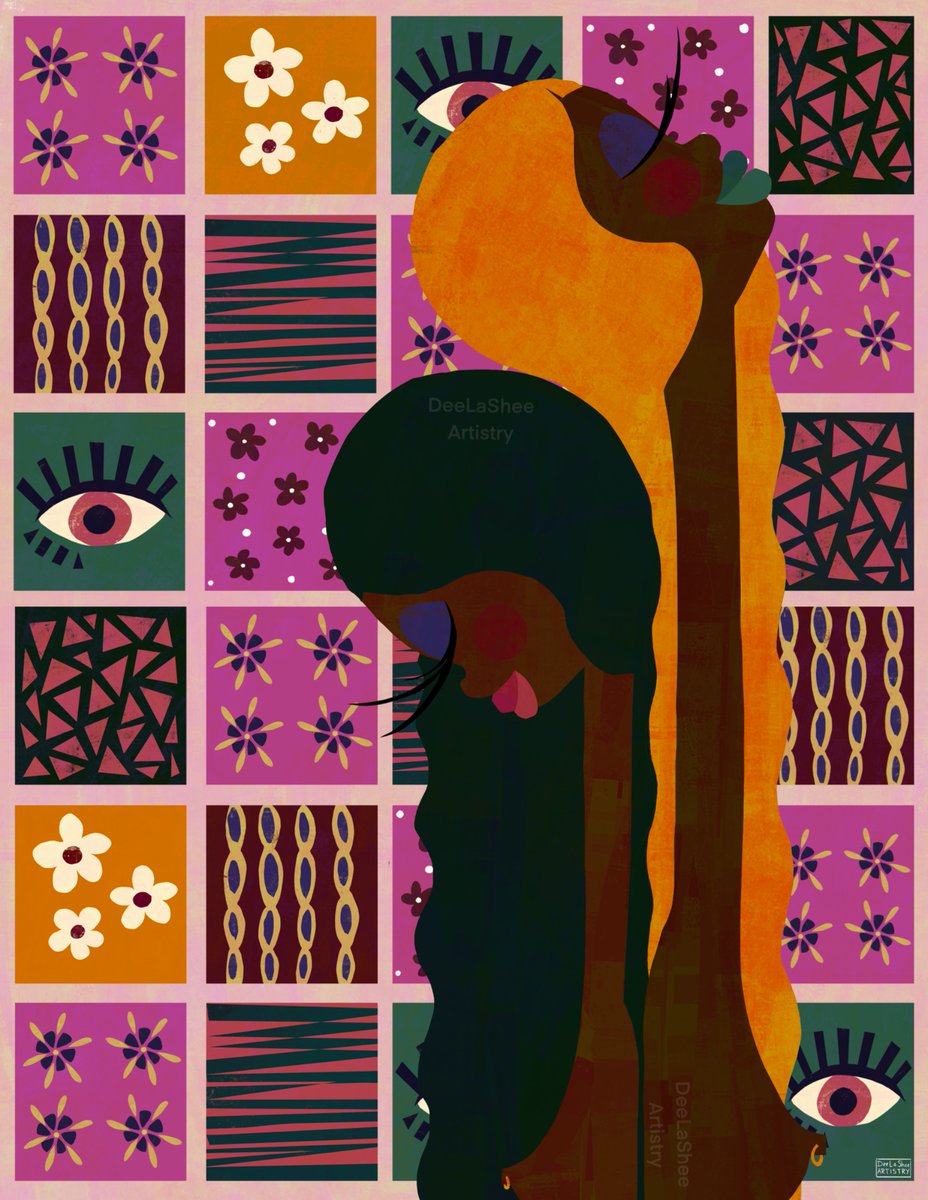 DeeLaSheeArt's tweet image. I just felt like using these colors and this pose