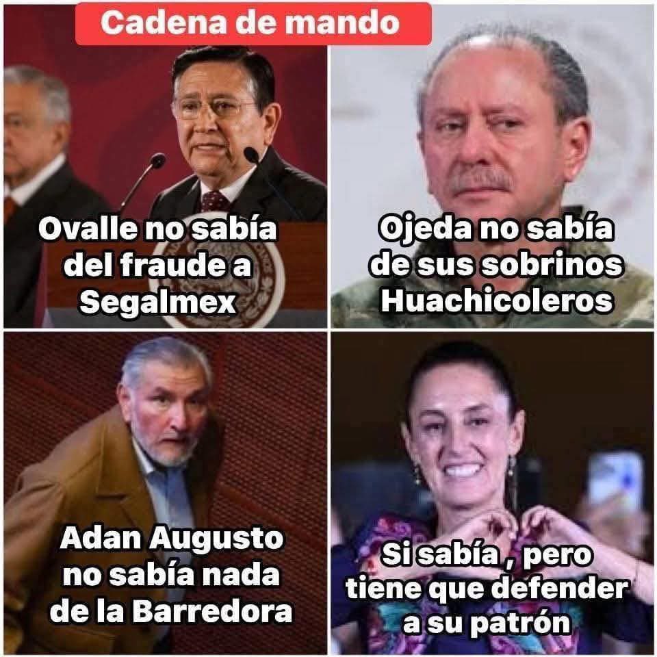 Nadie sabía nada, pero todos los caminos llevan a amlo…