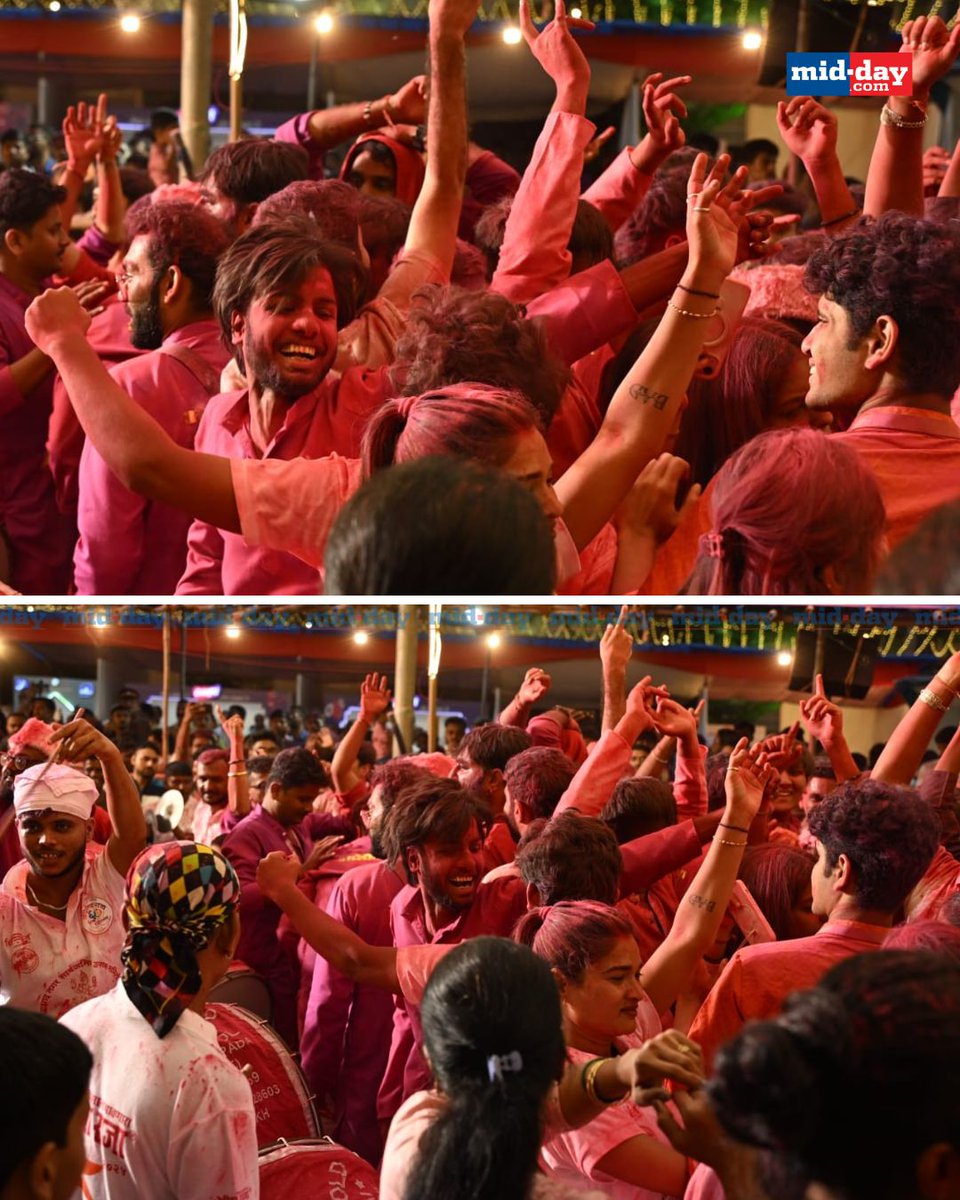 mid_day's tweet photo. The grand immersion procession of Andhericha Raja took place on Sankashti Chaturdashi. Starting from Veera Desai Road, devotees danced, sang, and chanted “Ganpati Bappa Morya” as the idol was taken through Andheri West, Amboli, and Versova. Unlike most idols, Andhericha Raja’s visarjan occurs later, making it one of the last Ganesh immersions in Mumbai.

Source: @KIRTISURVE 

#AndherichaRaja #andheri #Mumbai #Mumbaifestivals #Ganeshfestival #ganeshchaturthi #ganeshchaturthi2025 #mumbainews 

https://t.co/XQlovoKZqc