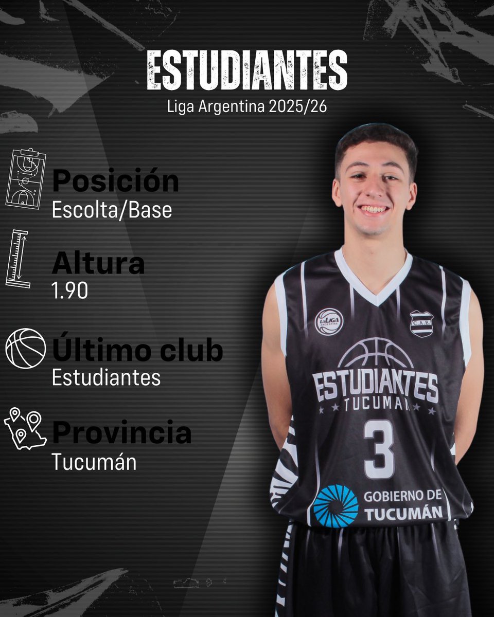💪🏼 RENOVÓ 

🙂 Matias Bichara será parte de nuestro plantel 2025/26

💣 Puntería y juventud 

🦾 ¡Vamos Mati! Con todo.

#VamosLaCebra #LigaArgentina #Estudiantes #Tucumán