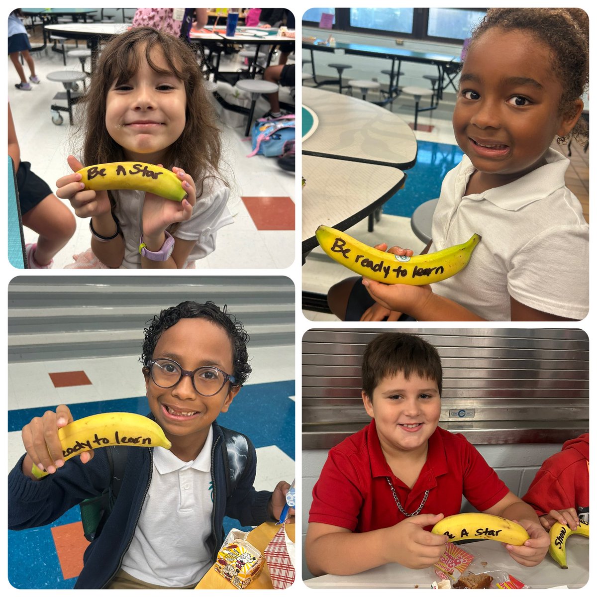 Alyssa Maddox (@a_maddox27) on Twitter photo It was a fun surprise to see our PBIS universal guidelines included at breakfast this morning! 🍌 What a great start to our day! <a href="/sunset_coral/">Coral Sunset Elementary</a> <a href="/pbstrulymatters/">PBISTrulyMatters</a> #BeaSTAR #universalguidelines It was a fun surprise to see our PBIS universal guidelines included at breakfast this morning! 🍌 What a great start to our day! <a href="/sunset_coral/">Coral Sunset Elementary</a> <a href="/pbstrulymatters/">PBISTrulyMatters</a> #BeaSTAR #universalguidelines