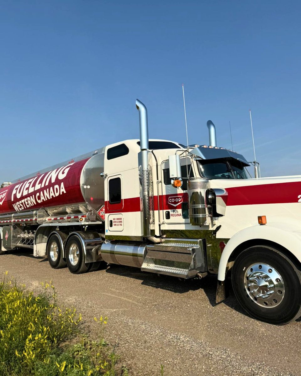 During harvest, more than 230 Super-B tankers supply Western Canada with premium, Full Summer diesel to help crops move from the field to the bin. 

Co-op’s Fuel Team is committed to delivering quality, reliability and peace of mind when it matters most.  

#HereForYourFarm